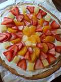 Dessert pizza