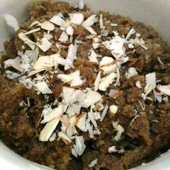 A picture of Posto badam halwa.