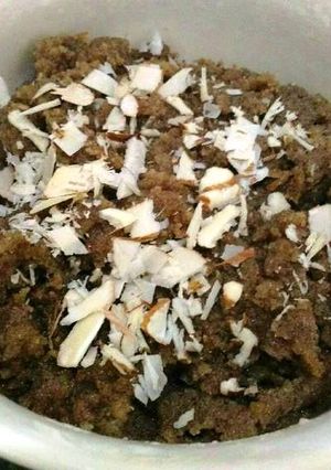A picture of Posto badam halwa.