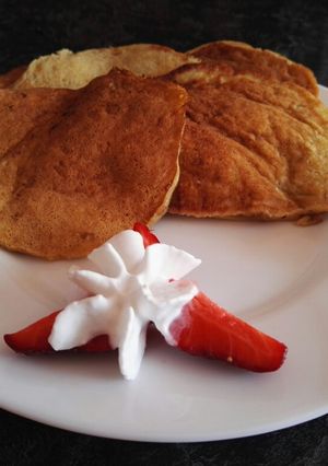 Banános palacsinta zabliszttel recept fotója