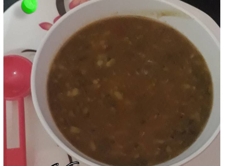 Simple Way to Prepare Homemade Green Moongal dal