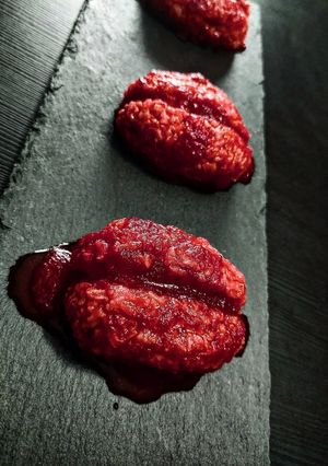 Φωτογραφία της συνταγής Rice Brains με παντζάρι και ντομάτα