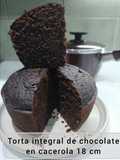 Torta integral de chocolate en cacerola de 18 cm Essen