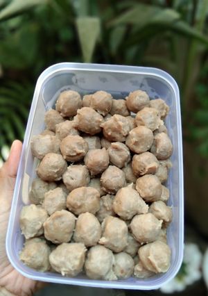Foto resep Bakso Daging | Kaldu Jamur | 5 langkah mudah