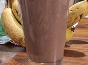 Μια φωτογραφία για smoothies με γάλα αμυγδάλου