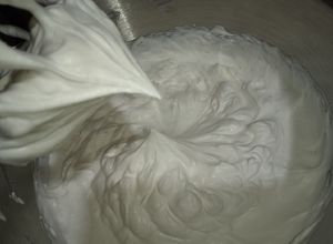 Una foto de Crema chantilly