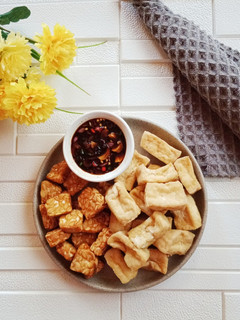 Foto resep Tahu Tempe Goreng Sambal Kecap