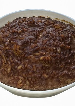 Una foto de Arroz cremoso con chocolate