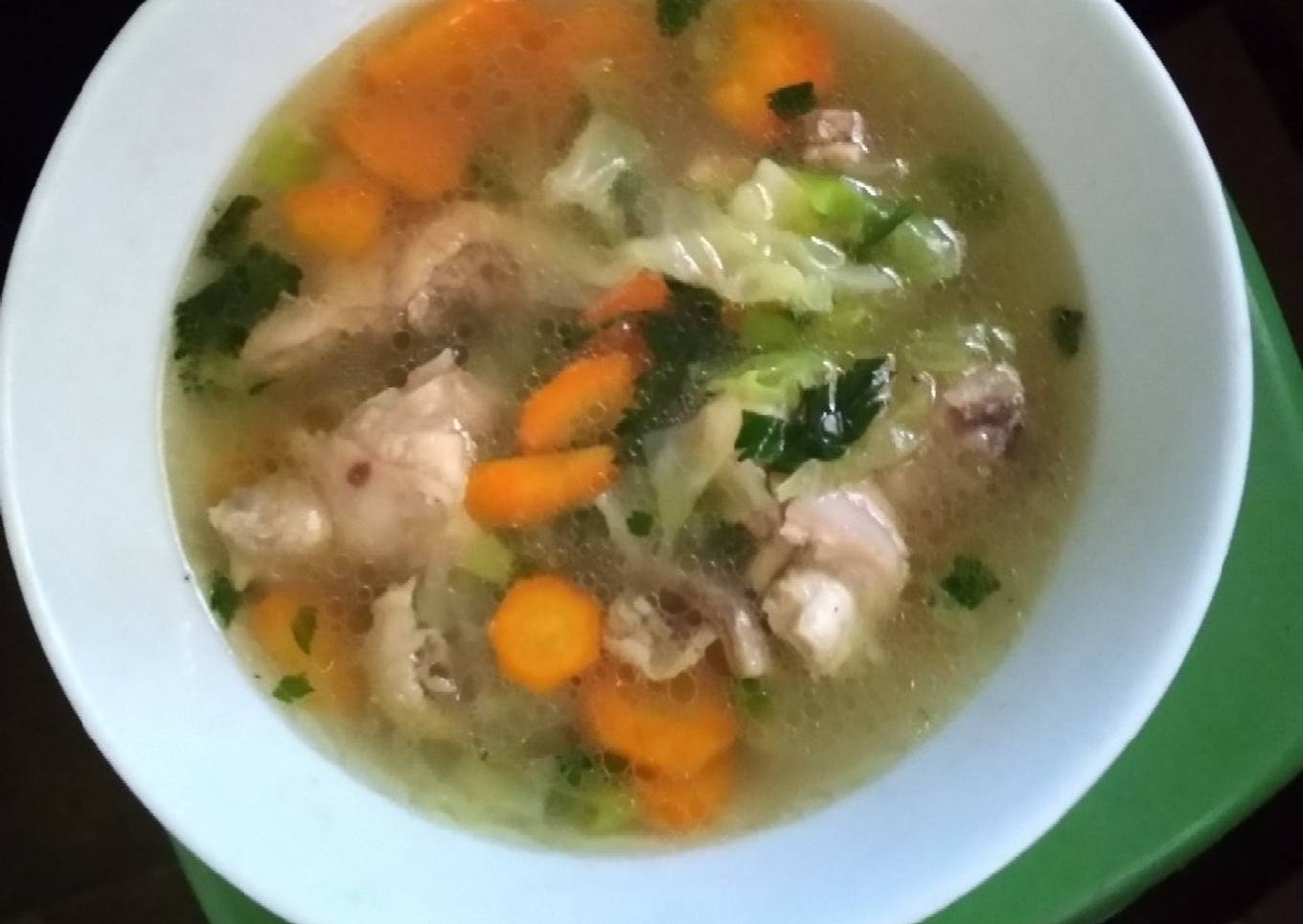 Sop Ayam sederhana