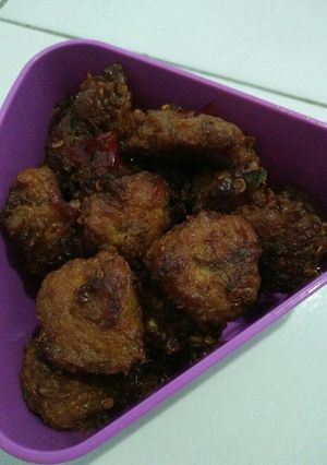 Foto resep Bola bola ayam manis gurih