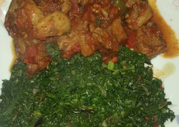 How to Cook Appetizing Fried goat meat with sukuma