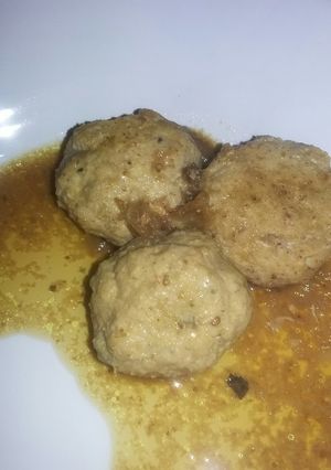 Foto resep Bola ayam cincang/cemplung