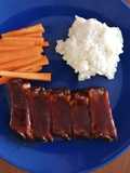 Costillas bbq al horno