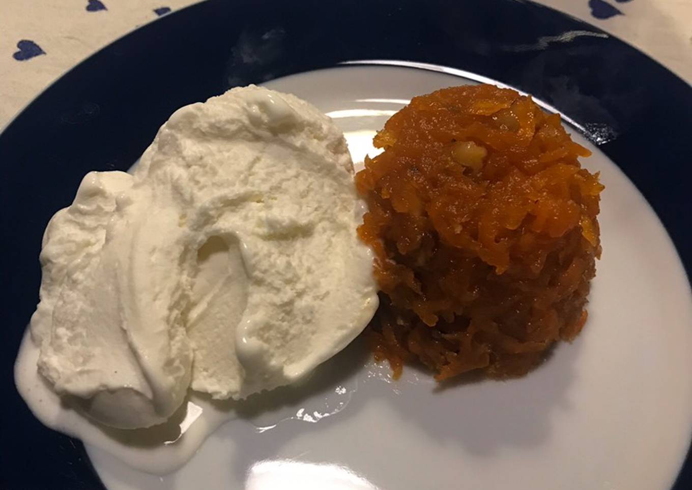 Dulce de zanahorias