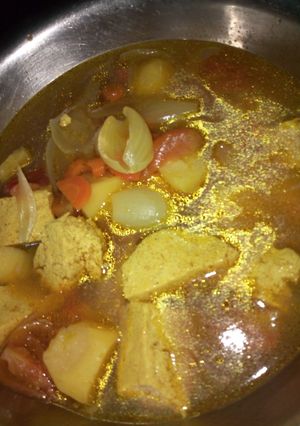 A picture of Tofu Soup.