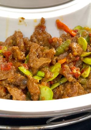 Foto resep Oseng mercon daging