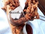 Crispy chicken fingers