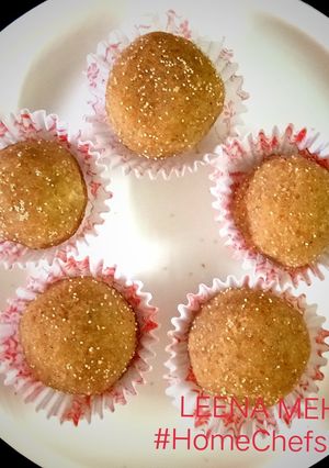 A picture of Wheat Ladoo.