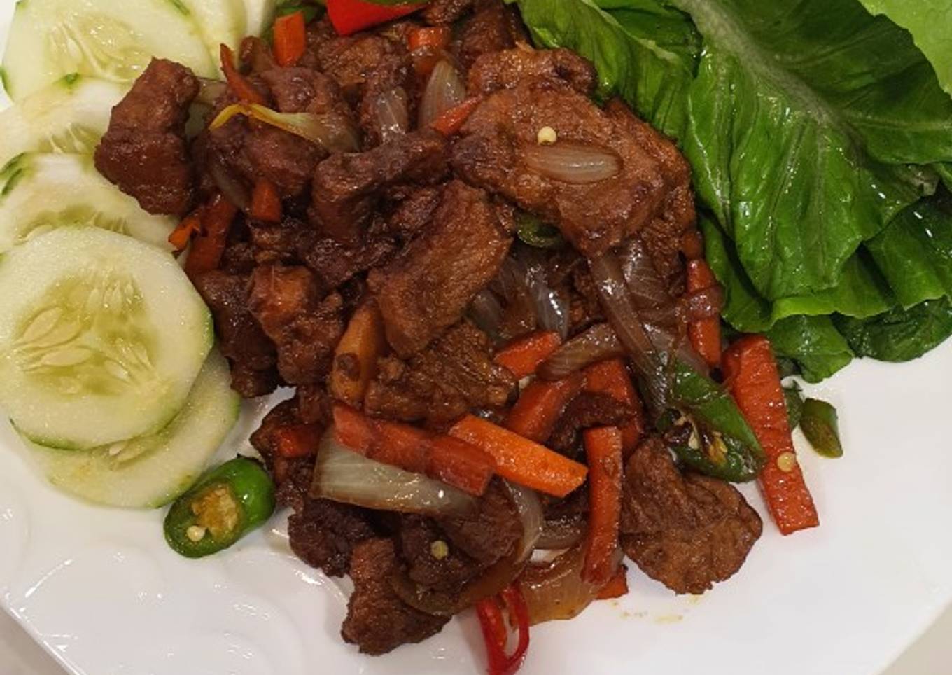 Resepi Daging Goreng Kicap Kelantan Yang Boleh Manjain Lidah Dan Mudah Resepi Kak Ross