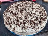 Torta de naranja y crema