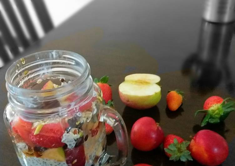 Recipe of Ultimate Chia fruit salad