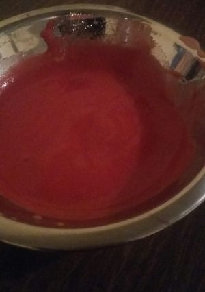Una foto de Coulis de fresa