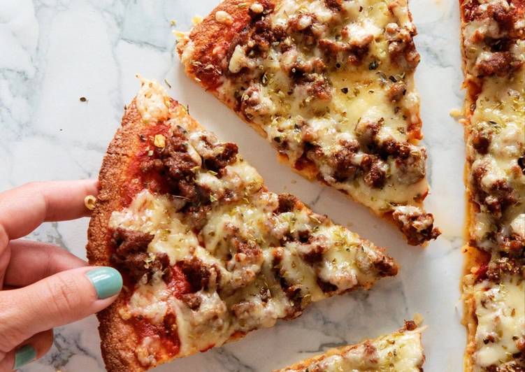 Recette: Pizza fathead Diet doctor