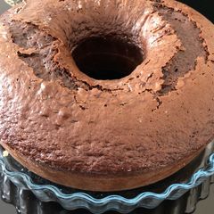 Sponge chocolate cake A picture of Sponge chocolate cake.