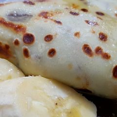 A picture of Honey & banana Crepe كريب بالموز و العسل.