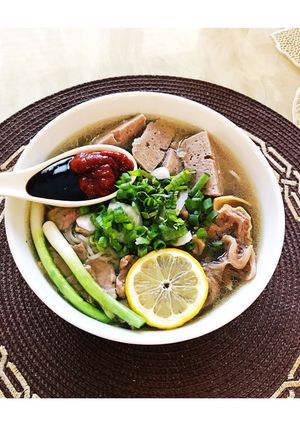 Hình của món Phở bò 🐮.