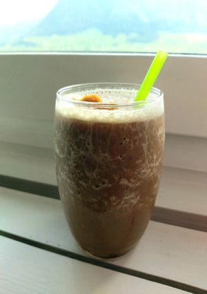 Hình của món Cafe Chuối Đá Xay (Banana Frappucino).