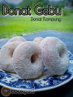 Gambar Donat Kampung "Donat Legend" Sukatan Cawan
