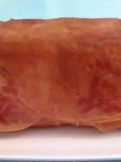 Una foto de Pastel de jamón york y queso con pan de molde (Microondas)