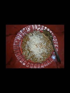 Foto resep Nasi goreng simple keju parut