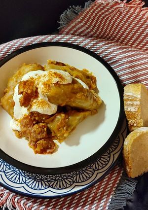 Szabolcsi töltött káposzta recept fotója