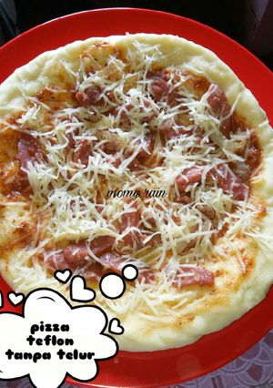 Foto resep Pizza Teflon tanpa telur