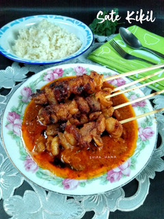 Foto resep Sate Kikil bumbu kacang #week8