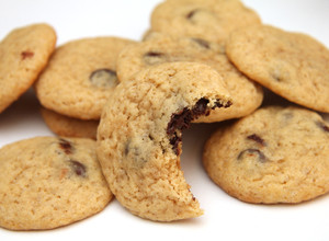 Amerikai csokis keksz recept fotója