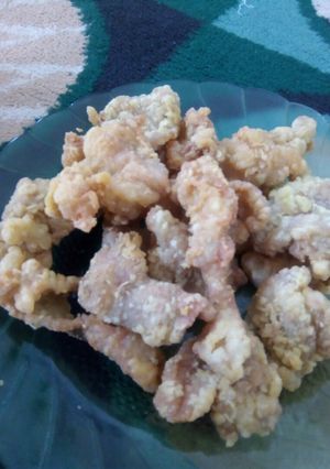 Foto resep Kulit ayam crispy