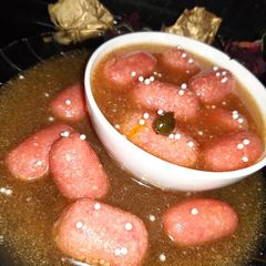 A picture of Paneer jamun.