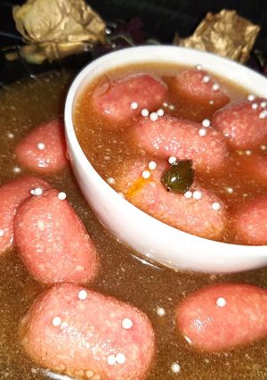 A picture of Paneer jamun.