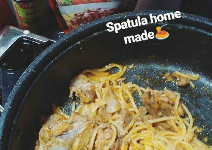 Cara bikin Spagety tulang (spatula) jajanan bandung Cara bikin Spagety tulang (spatula) jajanan bandung