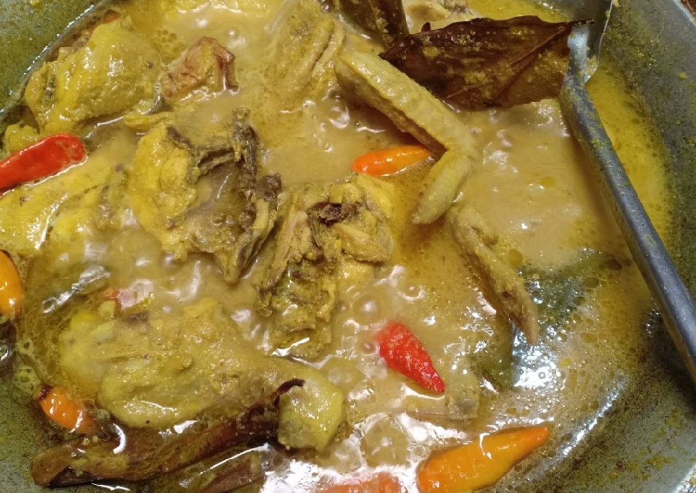Opor ayam tanpa santan