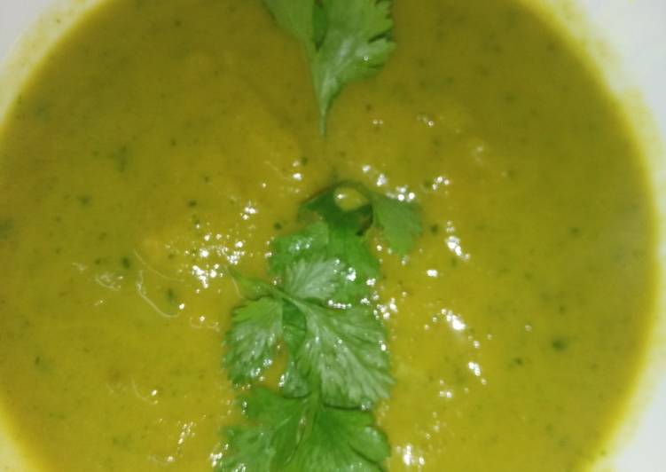 Butternut spinach soup