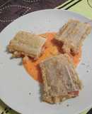 Pencas de acelga rellenas