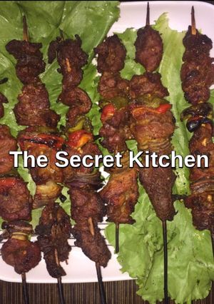 A picture of Grilled Beef Kabab.