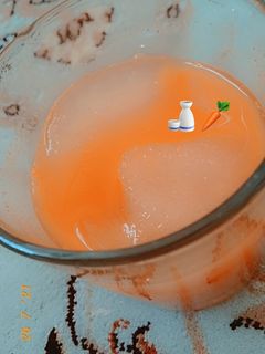 عکسی از دستور آب هویج🥕🤍