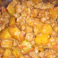 A picture of Sambal Goreng Rawit Proteina.