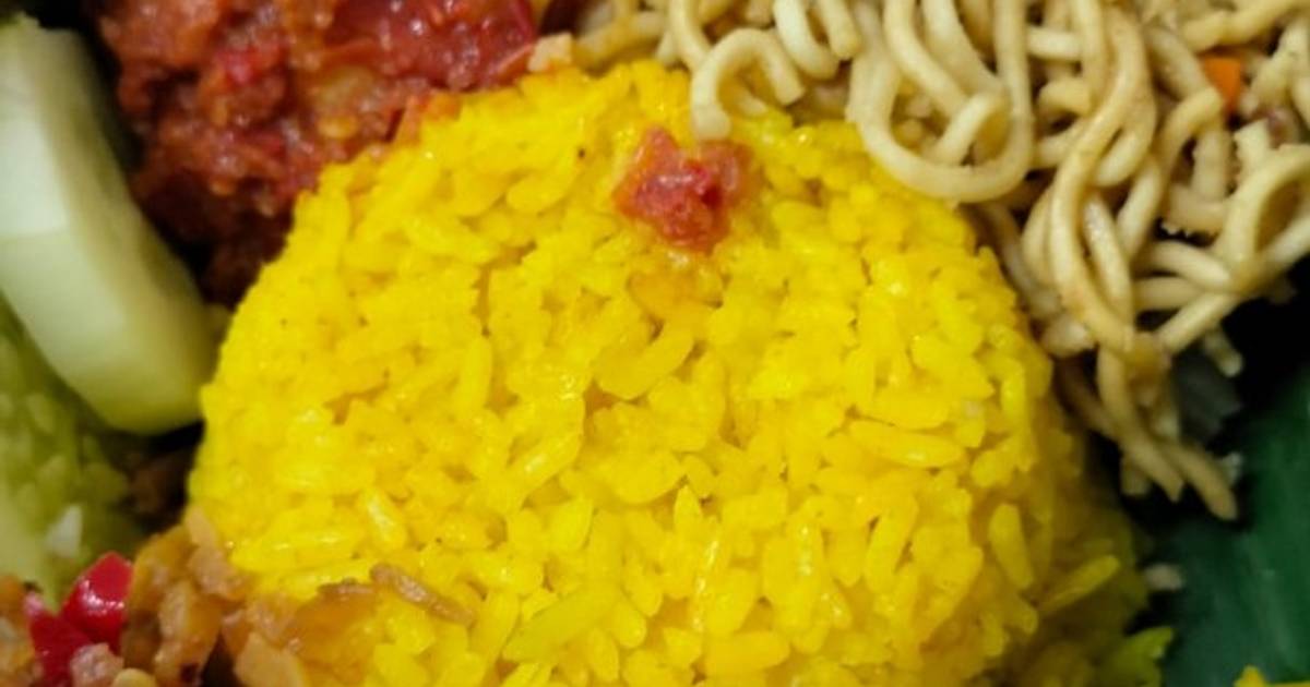 Resep Nasi Kuning Wangi Dan Gurih Praktis Lezat Dan Bergizi