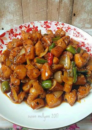 Foto resep Chicken black pepper
